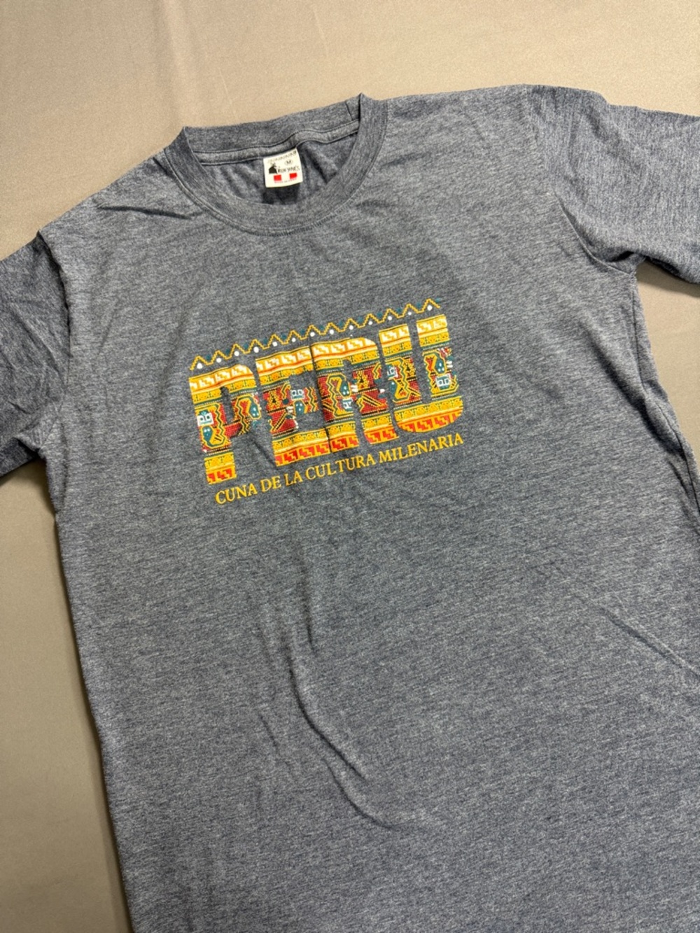 Rufyar's 100% Cotton Unisex Shirt Unisex Made in Peru Size M